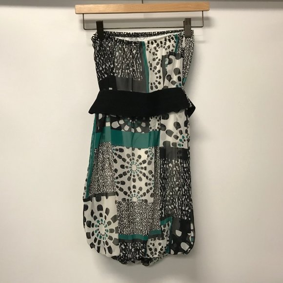 NWT Zulekya para Kress Retro Floral Mini Dress - Picture 4 of 4